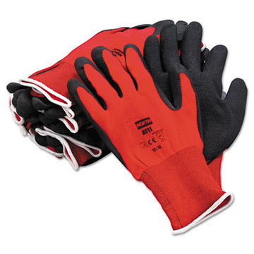 North Safety® Northflex Red Foamed Pvc Gloves, Red-black, Size 10-xl, 12 Pairs freeshipping - TVN Wholesale